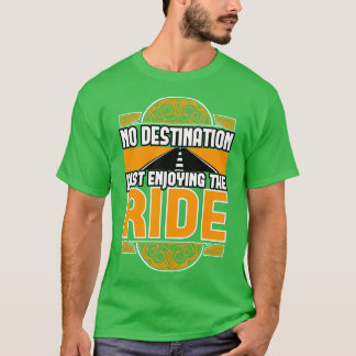 Camiseta Sem Destino Apenas Aproveitando A Viagem
