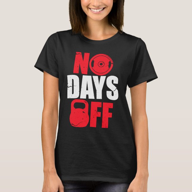 Camiseta Sem Dias De Formação De Ginástica De Construção De (Frente)