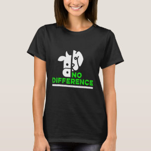 Camiseta Sem Diferença Vaca Cachorro Animais Pet Amigo