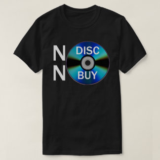 Camiseta Sem Disco Sem Compra (Texto Branco)
