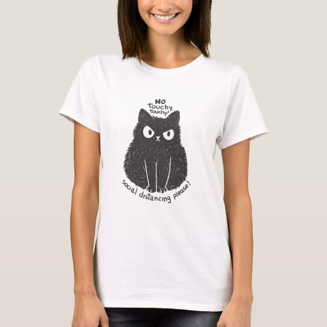 Camiseta Sem Distância Social do Touch Cat (Frente)