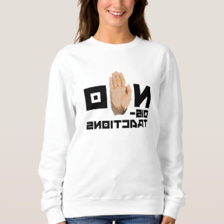 Camiseta SEM distrações! legal espelho legível motivação