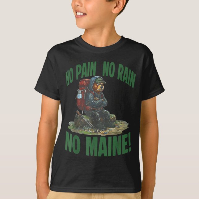 Camiseta Sem dor sem chuva sem maine  (Frente)
