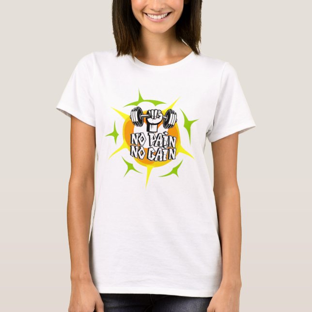 CAMISETA SEM DOR SEM GANHO (Frente)