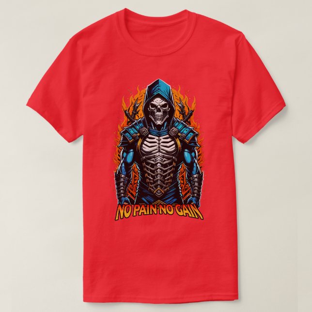 Camiseta Sem dor sem ganho 2 (Frente do Design)