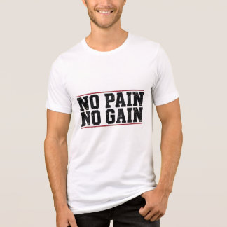 Camiseta Sem Dor Sem Ganho Ginásio Industrial Abalado Hardc