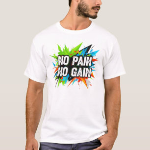 Camiseta Sem Dor Sem Ganho Tee esportivo