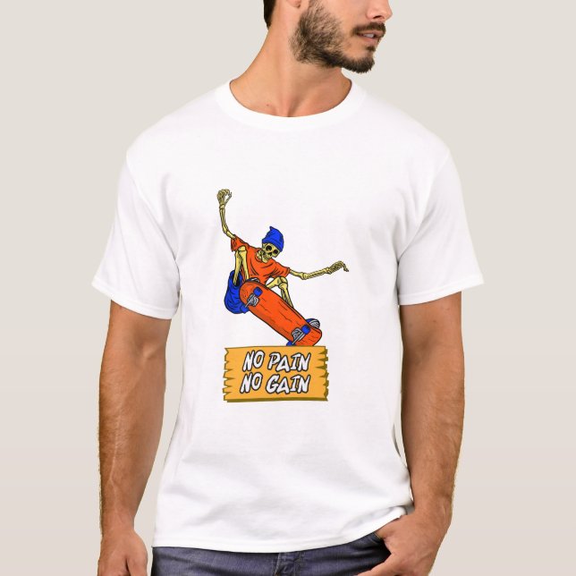 Camiseta Sem dor, sem mais (Frente)