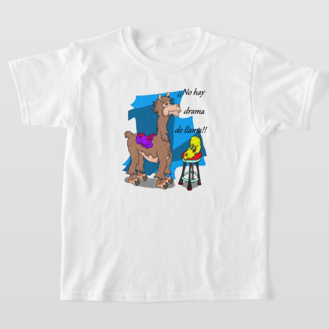 Camiseta Sem drama de feno de lama! 2 (Postura )