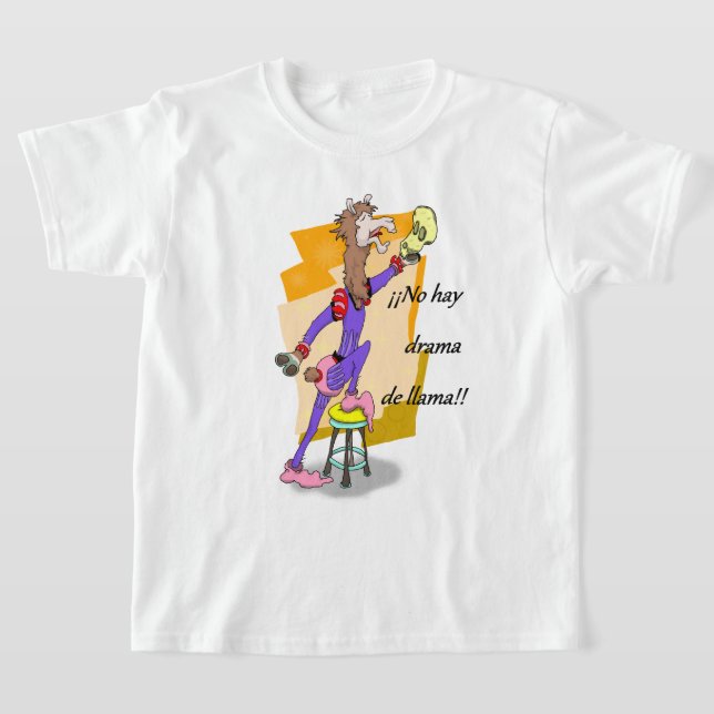 Camiseta Sem drama de feno de lama! 3 (Postura )