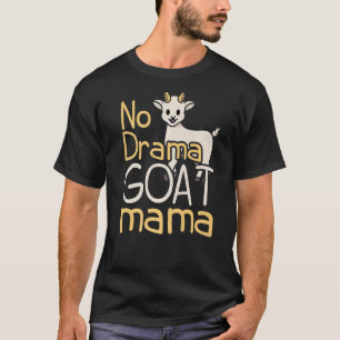 Camiseta Sem Drama Goat Mama Farmers