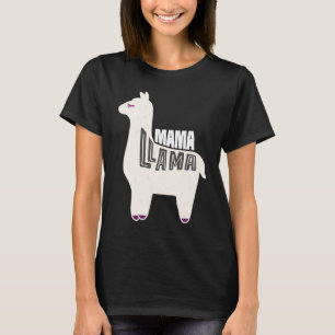Camiseta Sem Drama Llama Uma De Mama Llama Para Mama Llama
