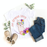 Camiseta Sem Drama Zona Funny Llama Baby Girls T Shirt<br><div class="desc">Que nenhum drama chegue ao seu bebê com essa divertida e colorida camiseta Llama "No Drama Zone".</div>