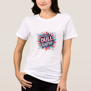 Camiseta Sem Dulling Do Gráfico De Cotação Positiva Do Spar