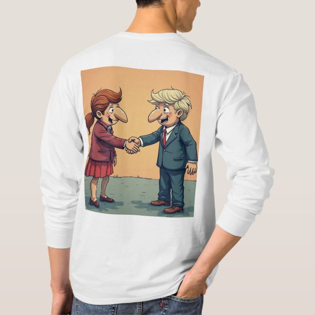 Camiseta Sem eleitores (Verso)