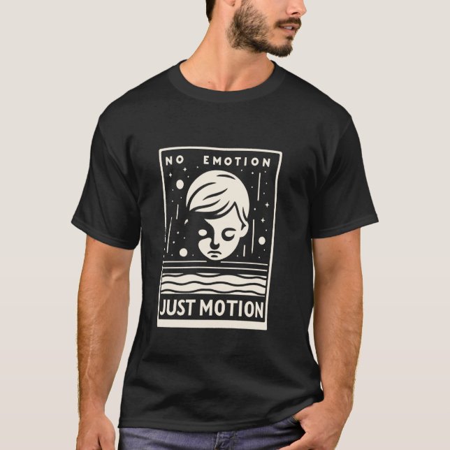 Camiseta Sem Emoção Apenas Motivação de Movimento - Progres (Frente)
