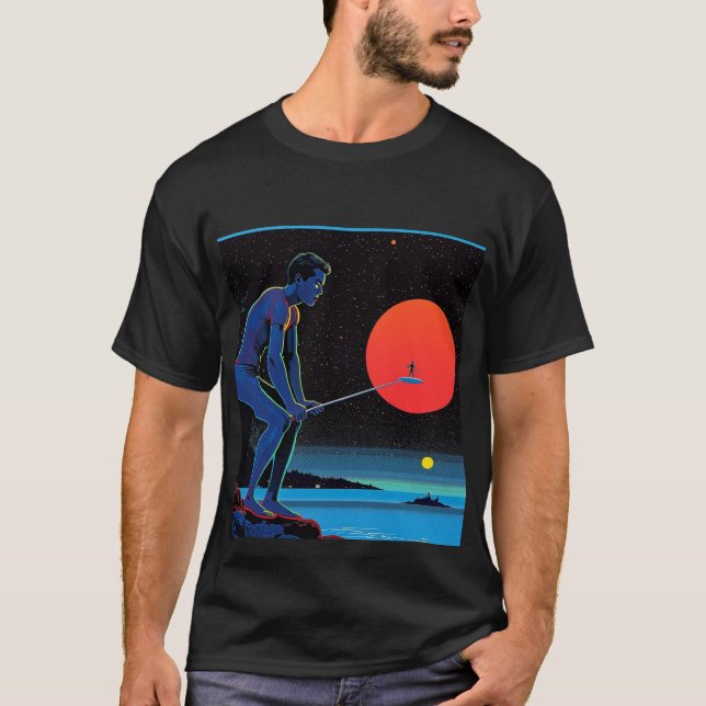 Camiseta Sem Equilíbrio: Surreal Dreamscape (Frente)