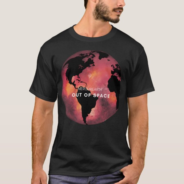 Camiseta Sem Espaço... Mercúrio E Terra Hyb (Frente)