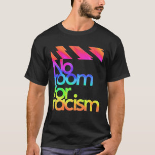 Camiseta Sem Espaço Para A Vida Racista E A Sensibilização 
