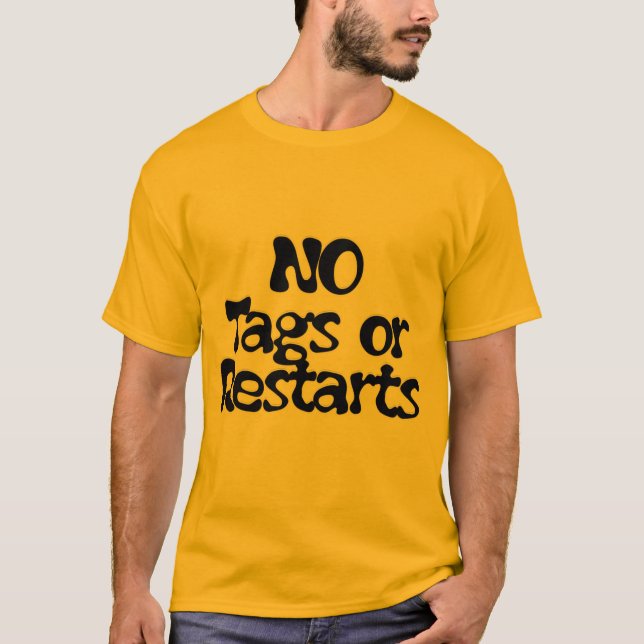 Camiseta SEM Etiquetas ou Reinicializações (Frente)