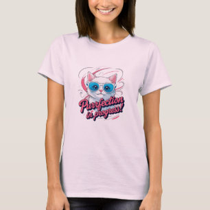 Camiseta Sem falhas na mação de pele
