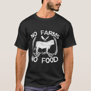 Camiseta Sem Fazendas Sem Oferta De Comida