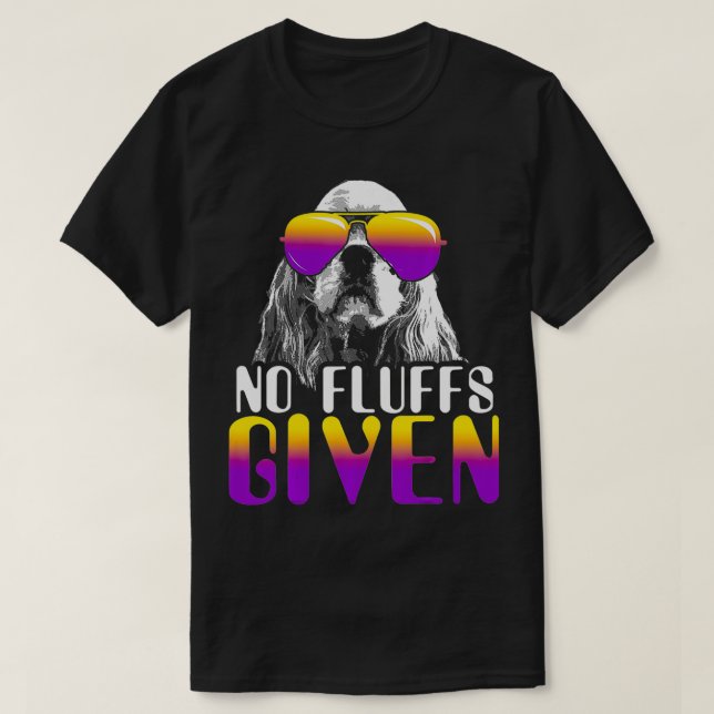 Camiseta Sem Flutuações Dadas Óculos De Sol De Cocker Espan (Frente do Design)