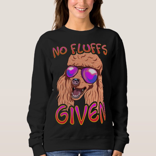 Camiseta Sem Flutuações Dado Poodle (Frente)
