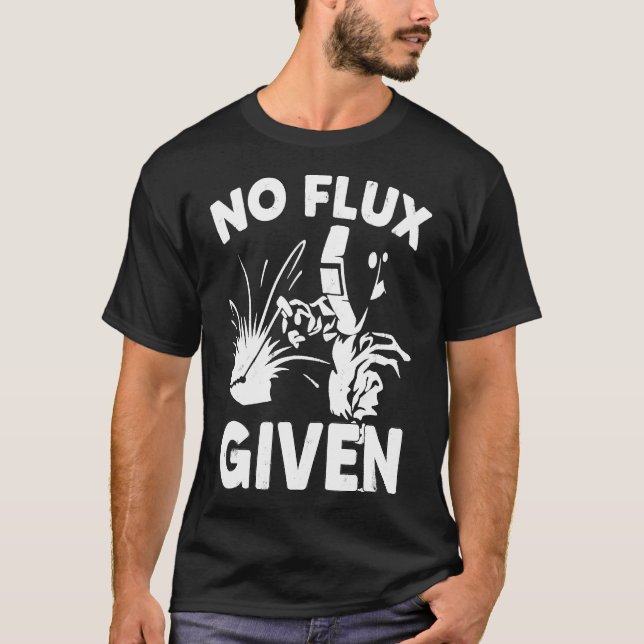 Camiseta Sem Fluxo Fornecido Presente De Soldadura (Frente)