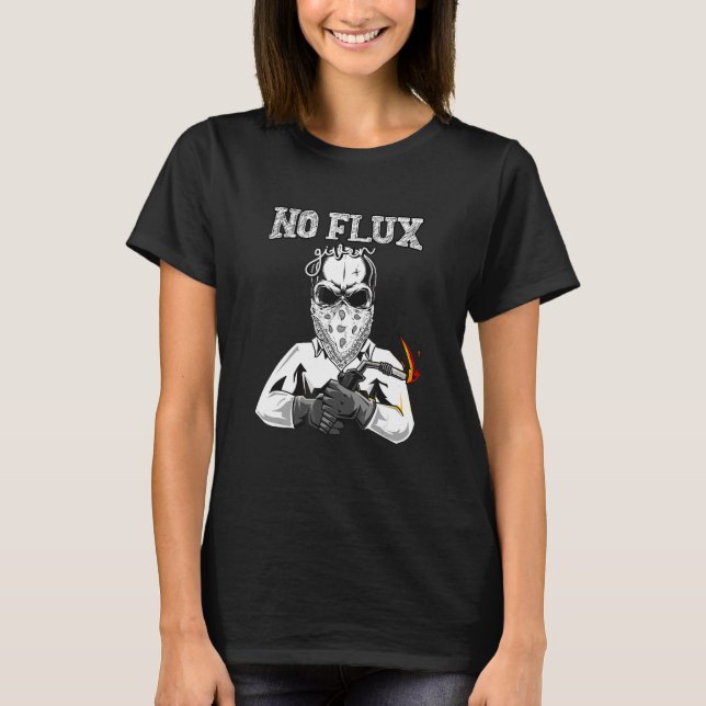 Camiseta Sem Fluxo Para Pai De Soldadura (Frente)