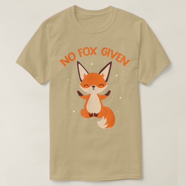 Camiseta Sem Fo Dado Para Ratas Sarcásticas Design Fennec (Frente do Design)