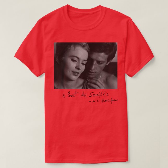 Camiseta Sem fôlego (Frente do Design)
