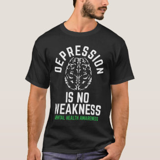 Camiseta Sem fragilidade Saúde Mental Sensibilização para a