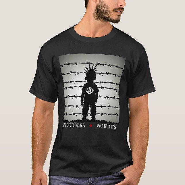 CAMISETA "SEM FRONTEIRAS" (Frente)