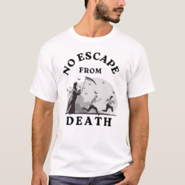 Camiseta SEM fuga da morte de homens 2025 clássicos