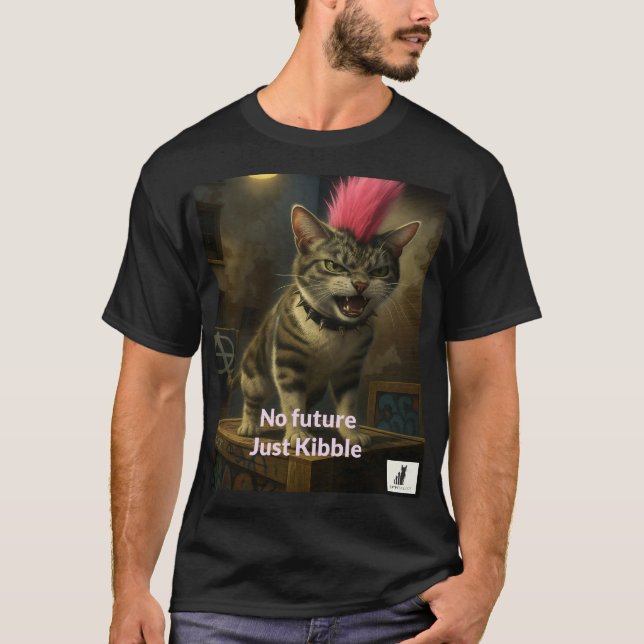 Camiseta Sem Futuro, juste des croquettes (Frente)