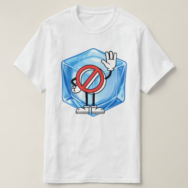 Camiseta Sem Gelo (Frente do Design)