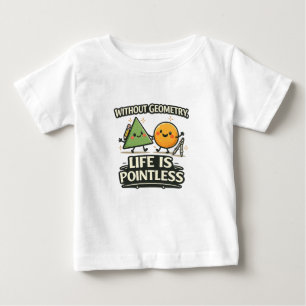 Camiseta Sem Geometria, a Vida é Sem Sentido
