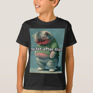 Camiseta sem gordura depois disso