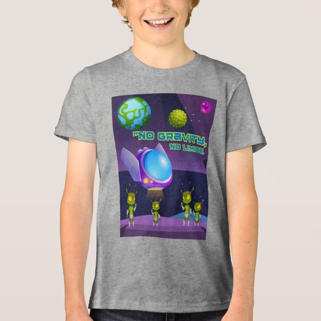 Camiseta Sem gravidade sem limites (Frente)