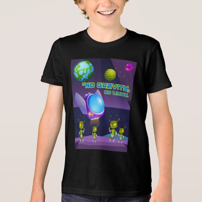 Camiseta Sem gravidade sem limites (Frente)