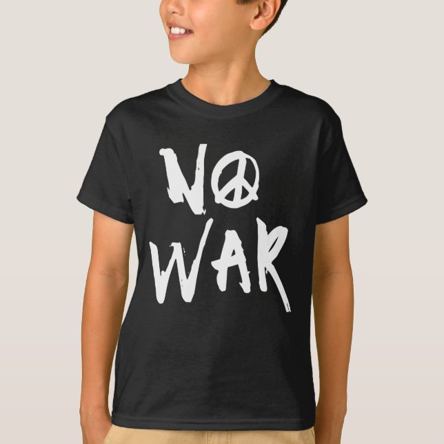 Camiseta Sem guerra (Frente)