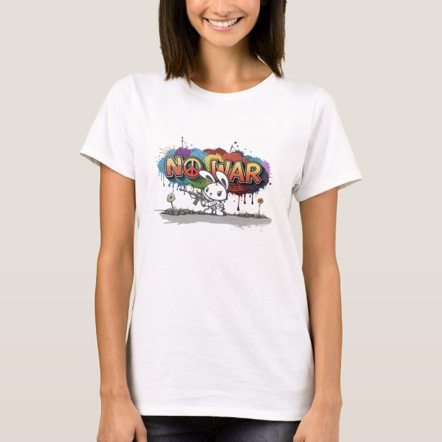 Camiseta Sem guerra (Frente)