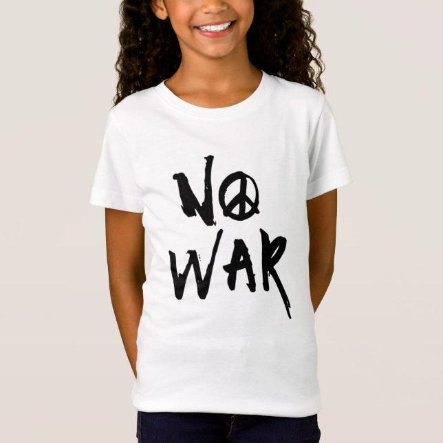 Camiseta Sem guerra (Frente)