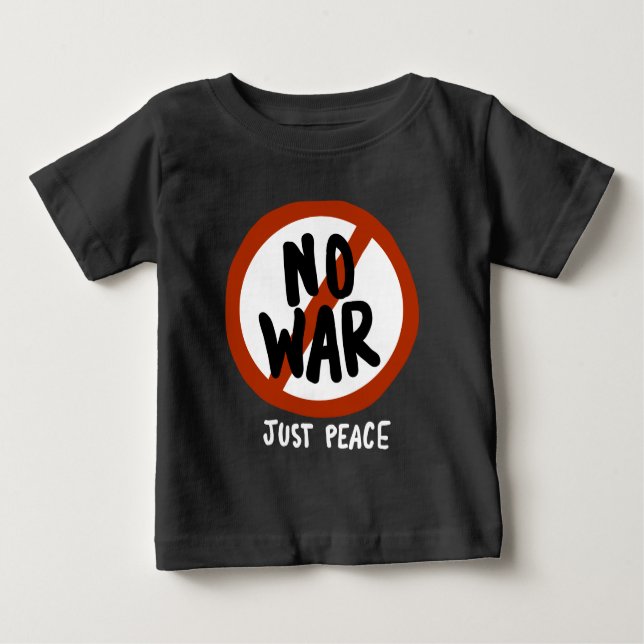 Camiseta Sem guerra Apenas Paz (Frente)