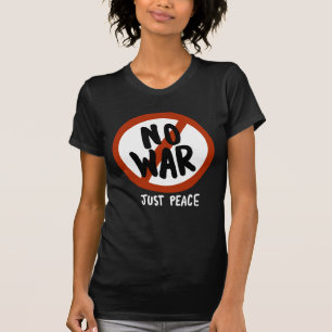 Camiseta Sem guerra Apenas Paz