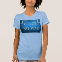 Camiseta Sem guerra de paz