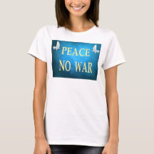 Camiseta Sem guerra de paz