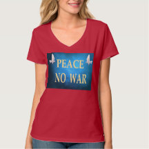 Camiseta Sem guerra de paz