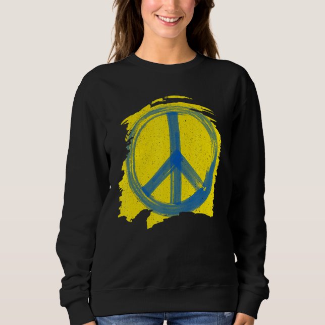 Camiseta Sem guerra de Paz - Pintura B (Frente)